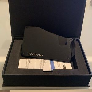 FANTOM aluminum 10-card wallet w money clip